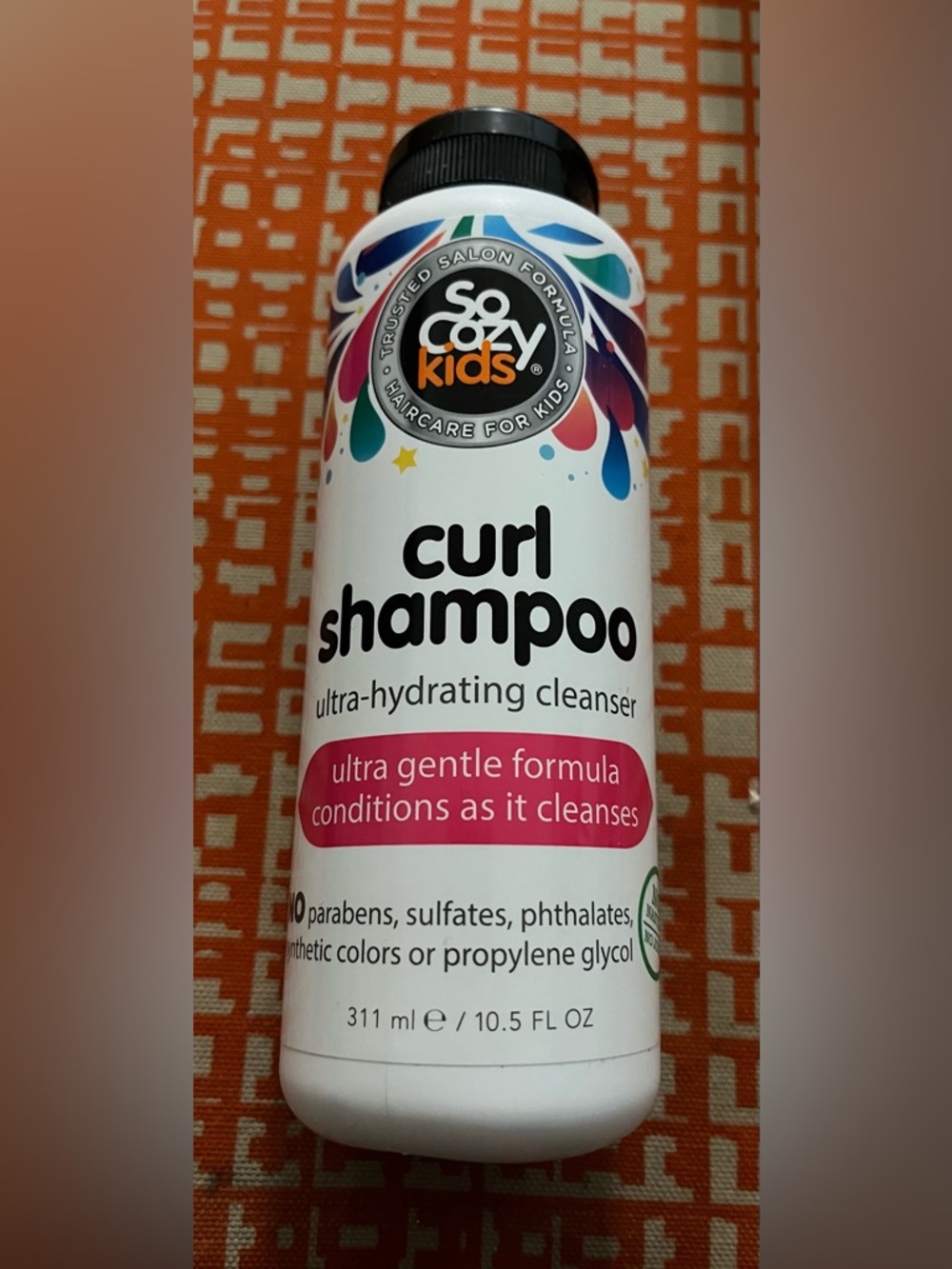 So Cozy Kids Curl Shampoo - Ultra-Hydrating Cleanser